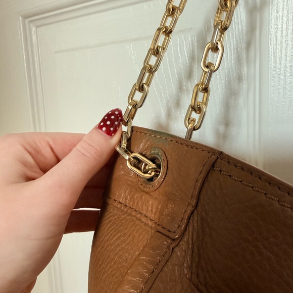 Tory Burch Tan Leather Shoulder Bag Set - Picture 4 of 11